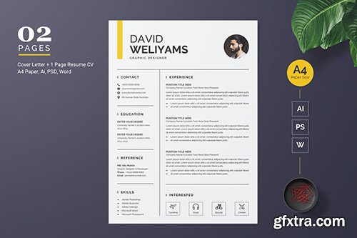 Creative Resume / CV Template