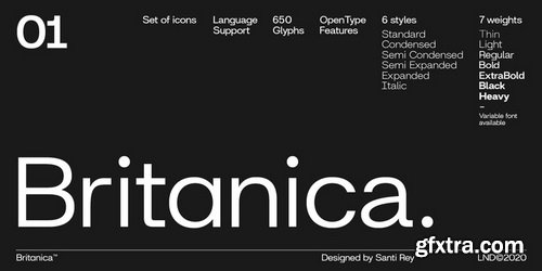 Britanica Font Family