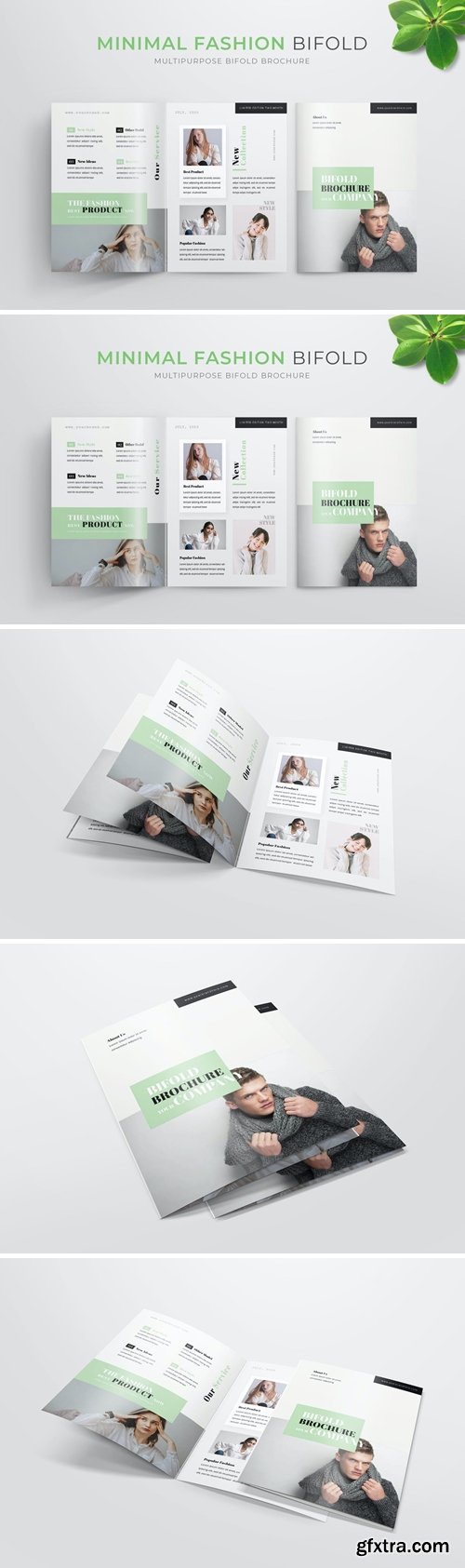 Minimal Fashion | Bifold Brochure