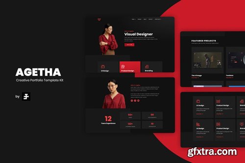 ThemeForest - Agetha v1.0 - Creative Portfolio Template Kit - 28067668