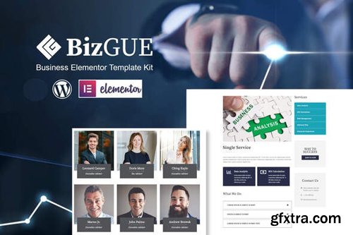 ThemeForest - BizGUE v1.0 - Business Elementor Template Kit - 28082055