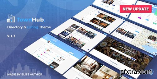 ThemeForest - TownHub v1.3.6 - Directory & Listing WordPress Theme - 25019571