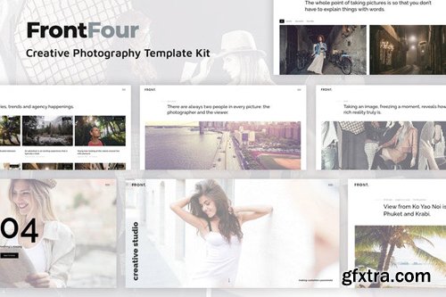 ThemeForest - FrontFour v1.0 - Creative Photography Template Kit - 28255248