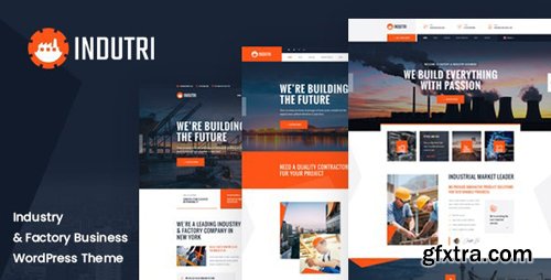 ThemeForest - Indutri v1.0.1 - Factory & Industrial WordPress Theme - 27818145