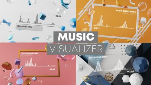 Videohive - 3D Music Visualizer