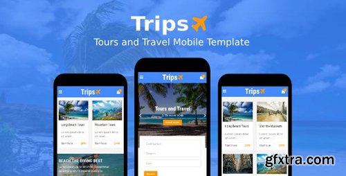 ThemeForest - Trips v1.0 - Tours and Travel Mobile Template - 19474228