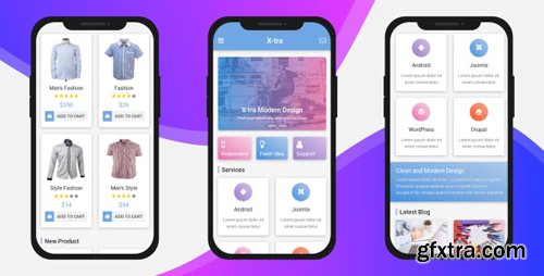 ThemeForest - Xtra v1.0 - Mobile Template - 21881794