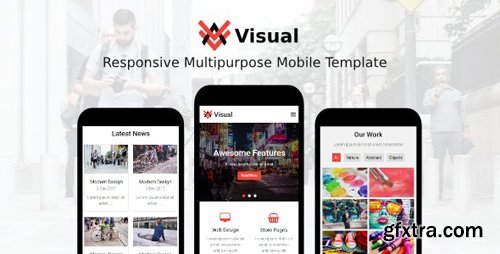 ThemeForest - Visual v1.0 - Multipurpose Mobile Template - 19828736