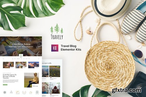 ThemeForest - Travely v1.0 - Travel Blog Template Kit - 28186897