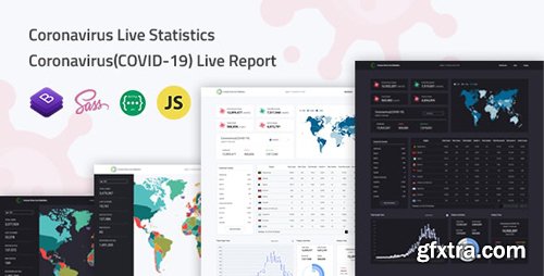 ThemeForest - Jibanu v1.0.1 - Coronavirus Live Statistics Dashboard Template - 27720299