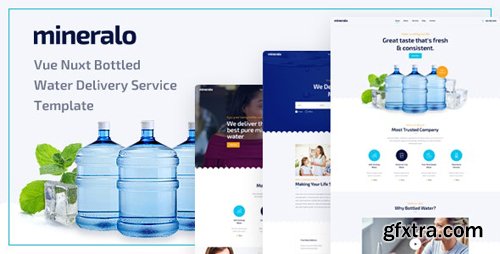 ThemeForest - Mineralo v1.0 - Vue Nuxt Bottled Water Delivery Service Template - 26558176