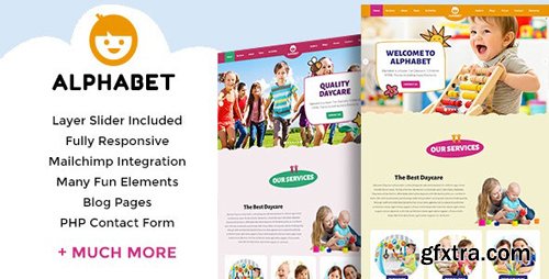 ThemeForest - Alphabet v1.0 - Daycare / School HTML5 (Update: 31 July 20) - 15708268