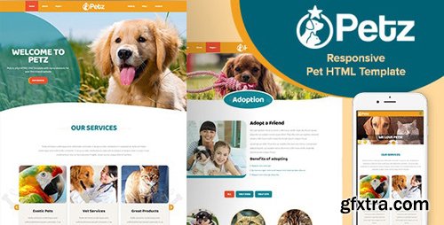 ThemeForest - Petz v1.0 - Responsive HTML Template (Update: 29 July 20) - 19523612