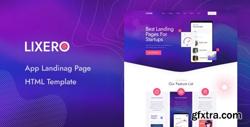 ThemeForest - Lixero v1.0 - App Landing Page HTML Template - 27932437