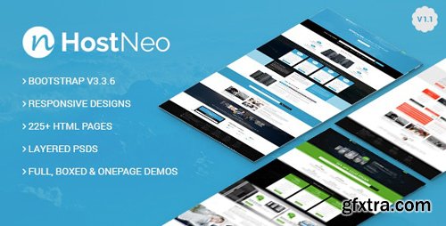 ThemeForest - HostNeo v1.1 - Professional Web Hosting Responsive HTML5 Template - 17309874