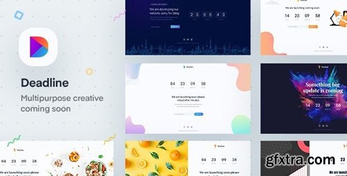 ThemeForest - Deadline v1.0 - React Coming Soon Templates (Update: 13 June 20) - 24297075