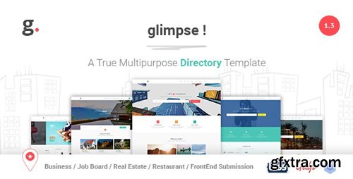 ThemeForest - Glimpse v1.3 - Multipurpose Directory Template - 16721594