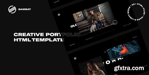 ThemeForest - Sambat v1.0 - Creative Digital Portfolio HTML Template - 24568878