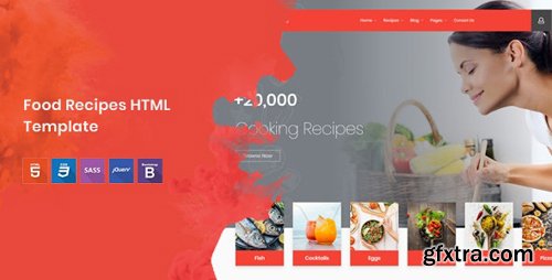 ThemeForest - Cook Note v1.0 - Food Recipes HTML Template - 21786971