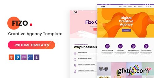 ThemeForest - Fizo v1.0 - Creative MultiPurpose HTML5 Template - 23392955