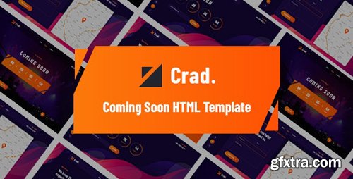 ThemeForest - Crad v1.0 - Creative Coming Soon HTML5 Template - 26867957