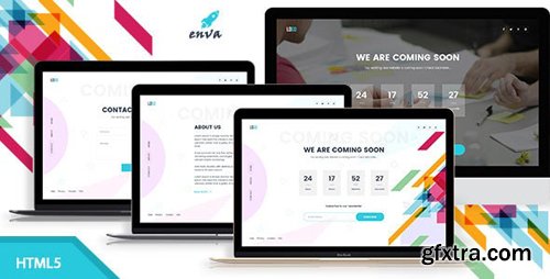 ThemeForest - Enva v1.3 - Creative Coming Soon Template - 21653726