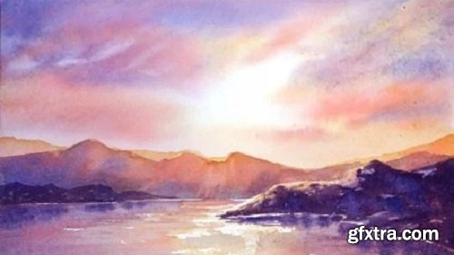 Creating Dramatic Skies in Watercolor : Next Level Art