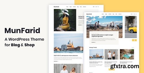 ThemeForest - Munfarid v1.0.4 - A WordPress Theme For Blog & Shop - 23149018