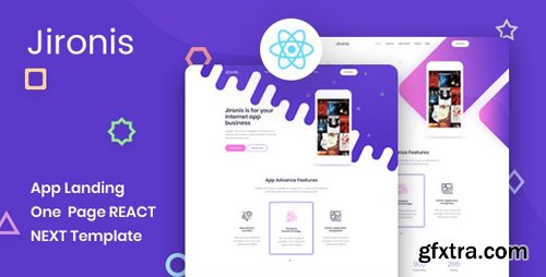 ThemeForest - Jironis v1.0 - React Next App Landing Page Template - 28023877