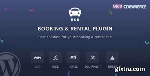 CodeCanyon - RnB v10.0.3 - WooCommerce Booking & Rental Plugin - 14835145