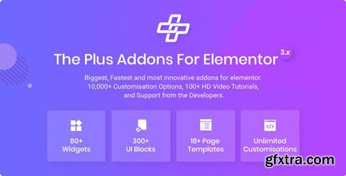 CodeCanyon - The Plus v4.0.0 - Addon for Elementor Page Builder WordPress Plugin - 22831875 - NULLED