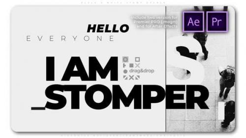 Videohive - Black N White Stomp Opener