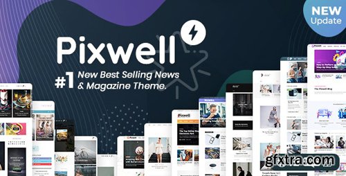 ThemeForest - Pixwell v5.4 - Modern Magazine - 24689900