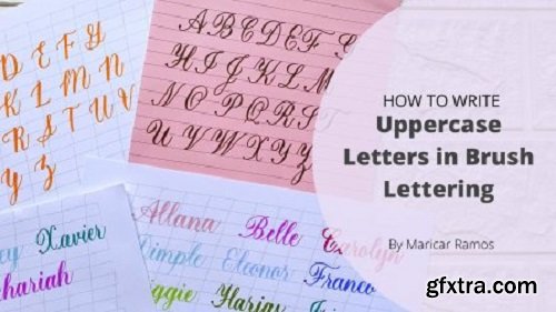 Conquer the Capitals: How to Write Uppercase Letters in Brush Lettering