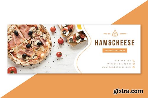 Facebook food restaurant cover design