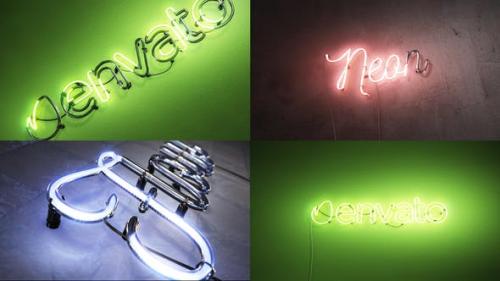 Videohive - Neon Flow Logo