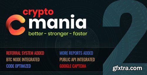 CodeCanyon - Cryptomania Exchange Pro v2.0.4 - cryptocurrency trade - 23036775