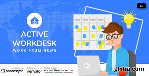 CodeCanyon - Active Workdesk CMS v1.1 - 28065052 - NULLED