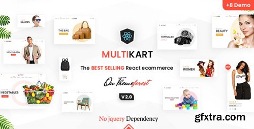 ThemeForest - Multikart v3.2.1 - React eCommerce Template - 23067773