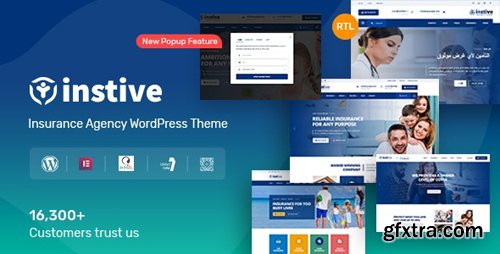 ThemeForest - Instive v1.0.9 - Insurance WordPress Theme - 24690633