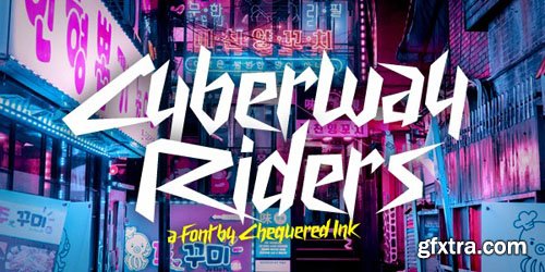 Cyberway Riders Font