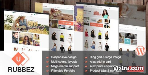 ThemeForest - Rubbez v1.8.3 - WooCommerce & Corporate WordPress Theme - 9537633