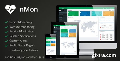 CodeCanyon - nMon v1.9 - Website, Service & Server Monitoring - 20617497