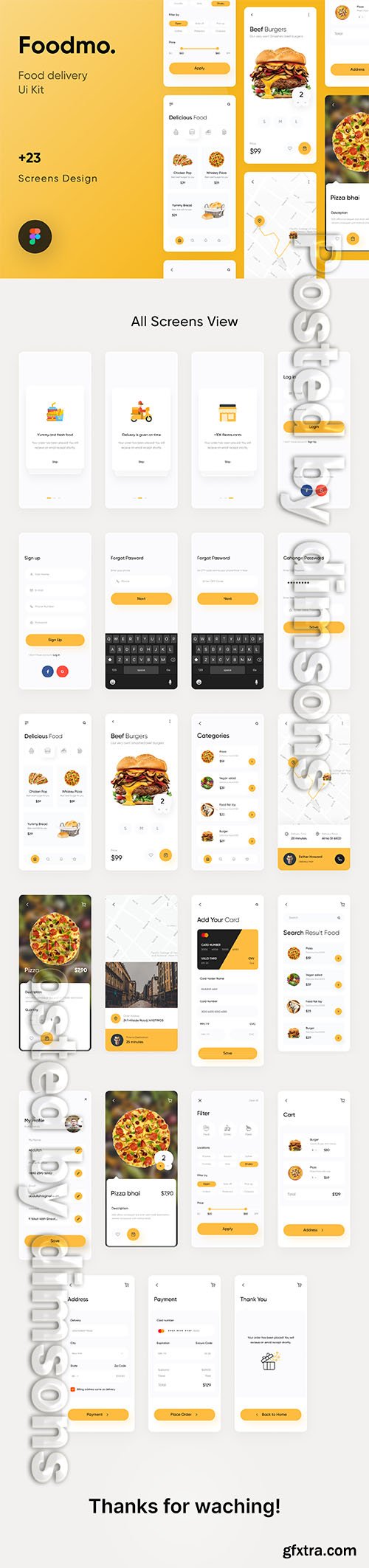 Foodmo - Food Delivery App