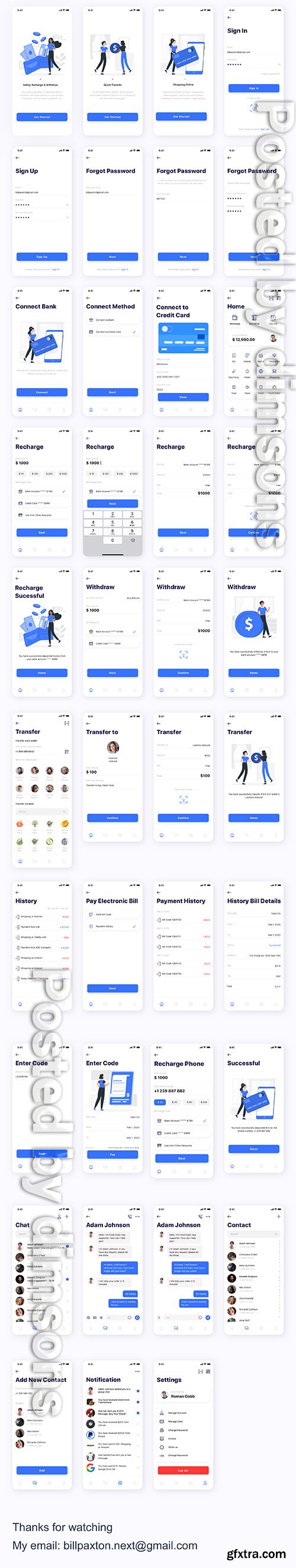 Kard | e-Wallet App Ui Kit