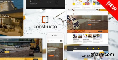 ThemeForest - Constructo v4.1.5 - Construction WordPress Theme - 9835983