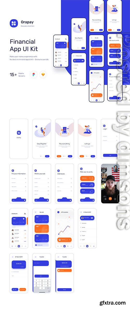 Orapay - Financial UI Kit