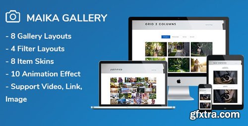 CodeCanyon - Maika v1.16 - Gallery Plugin for WordPress - 21200674