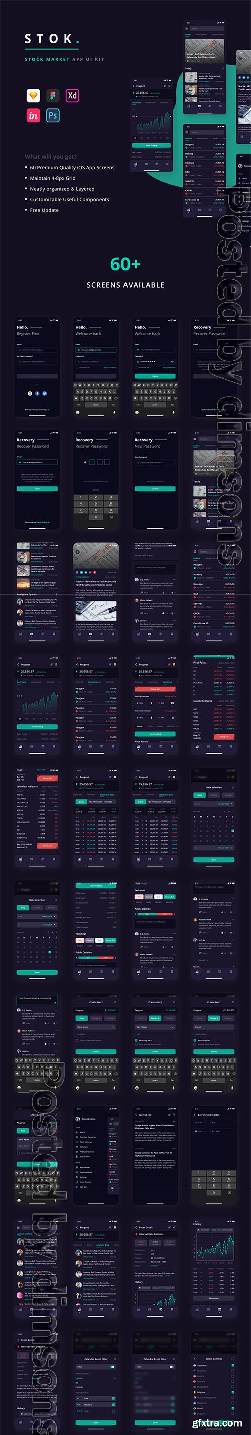 Stok - Stock Market App UI Kit