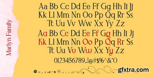 Marlyn Font Family